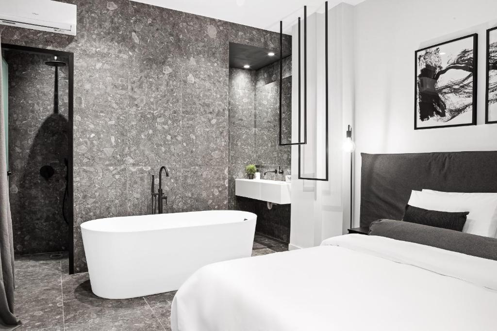 The Asprogeraka - self check-in rooms - Resim 6