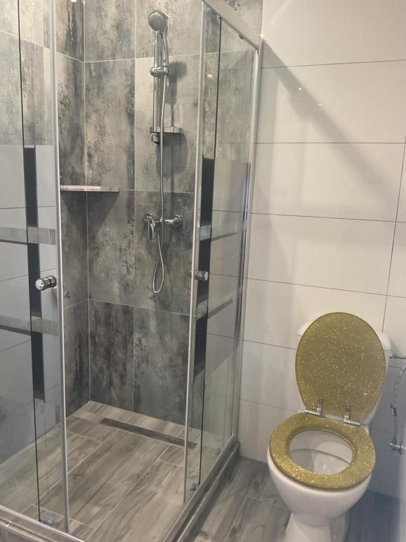 Koupelna v ubytování Homestay Renata