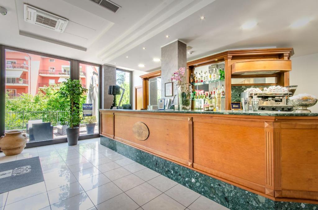 Nápoje v ubytování Hotel Federico II