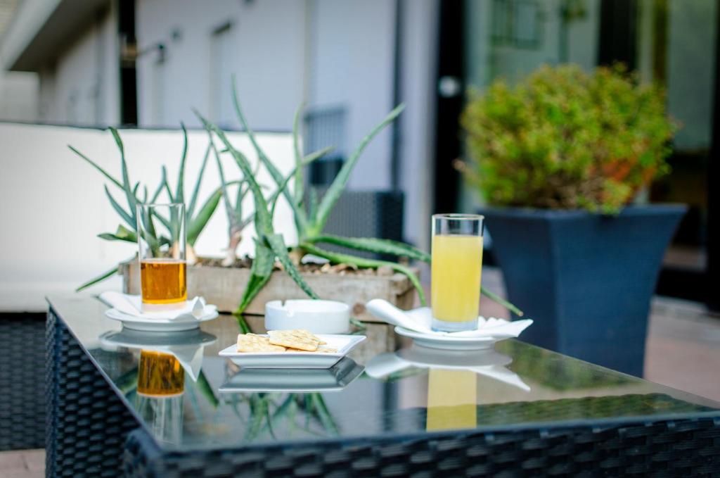 Nápoje v ubytování Hotel Federico II