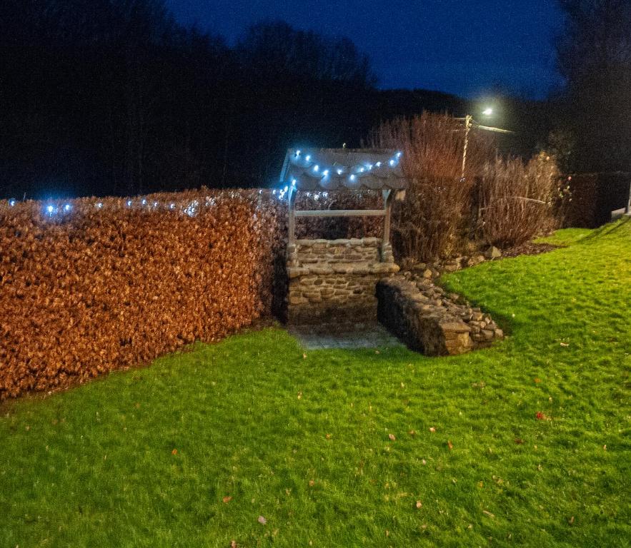 Zahrada ubytování Le Petit Erezée
