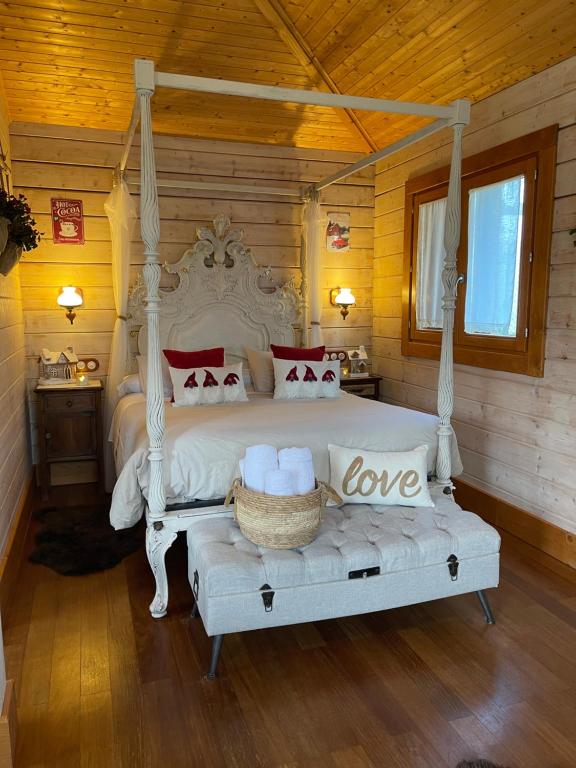 Fotografia z galérie ubytovania Cabaña Romántica v destinácii Collantres