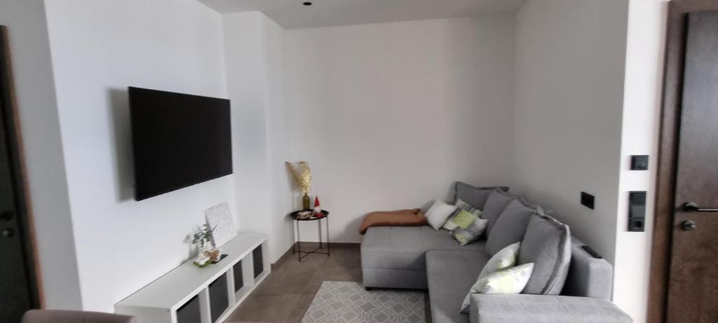 TV a/nebo společenská místnost v ubytování Apartment Talblick