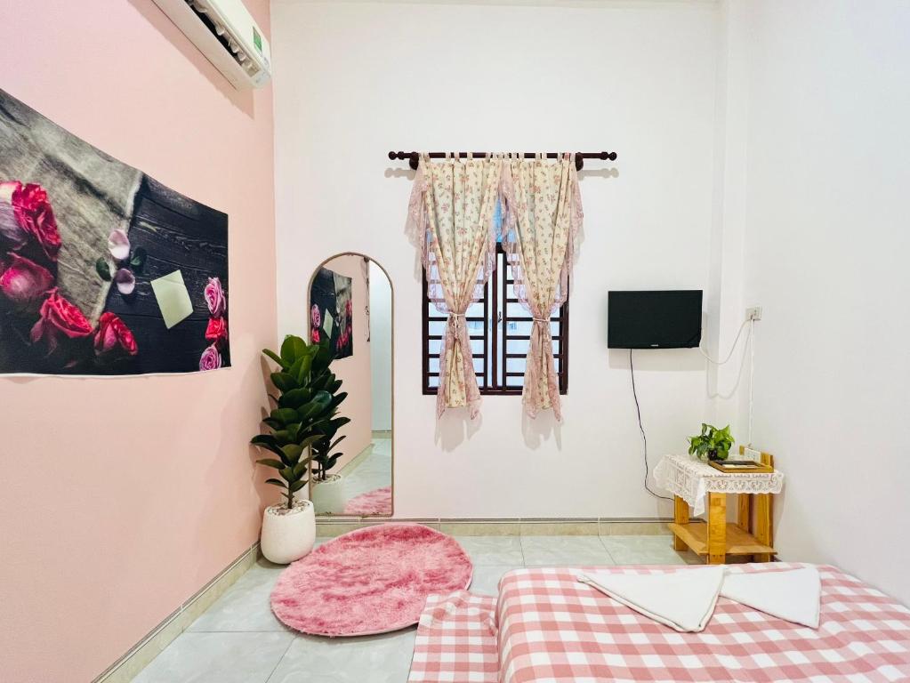 Giường trong phòng chung tại AN Homestay Phan Thiết