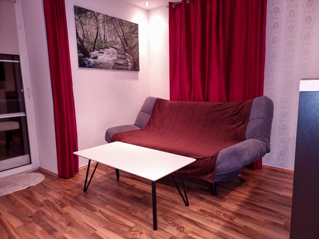 Posezení v ubytování Rentcenter79_2