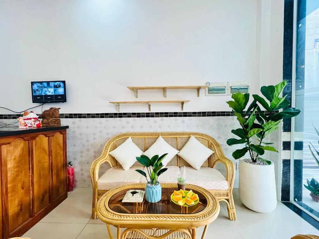 TV/trung tâm giải trí tại AN Homestay Phan Thiết