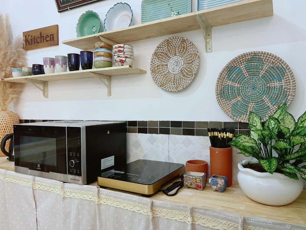 Nhà bếp/bếp nhỏ tại AN Homestay Phan Thiết
