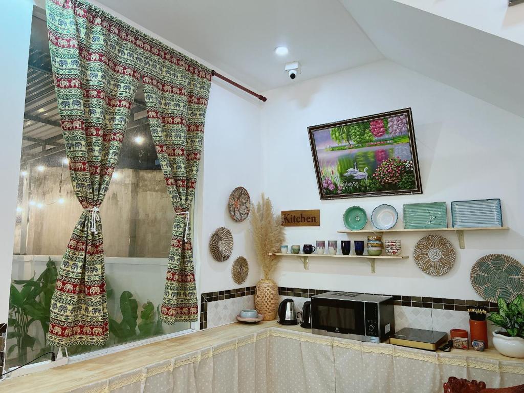 TV/trung tâm giải trí tại AN Homestay Phan Thiết