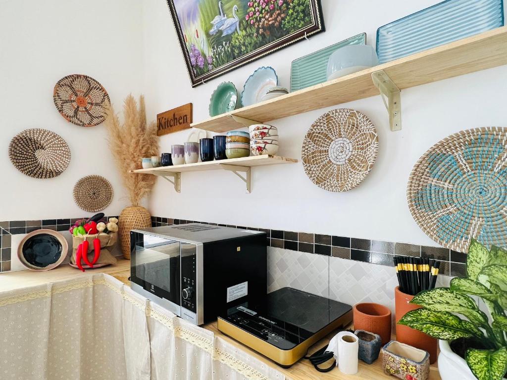 Nhà bếp/bếp nhỏ tại AN Homestay Phan Thiết