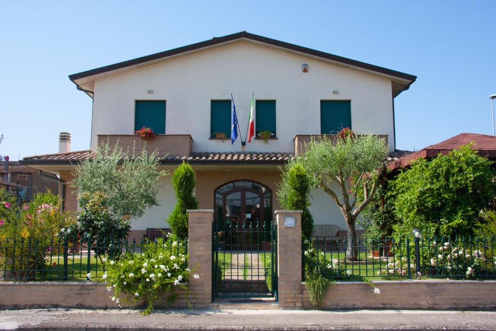 Budova, kde se bed and breakfast nachází