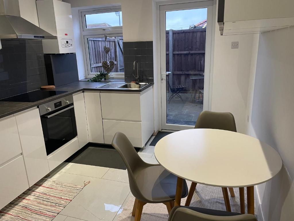 Kuchyň nebo kuchyňský kout v ubytování Cerrkuss Stays