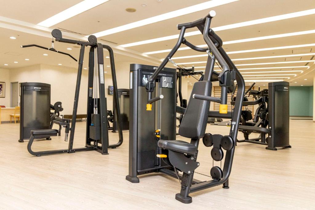 Fitness centrum a/nebo fitness zařízení v ubytování Hilton Tokyo Narita Airport