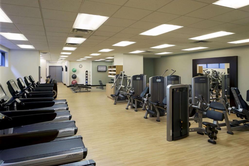 Das Fitnesscenter und&#47;oder die Fitnesseinrichtungen in der Unterkunft Hilton Club Elara Las Vegas
