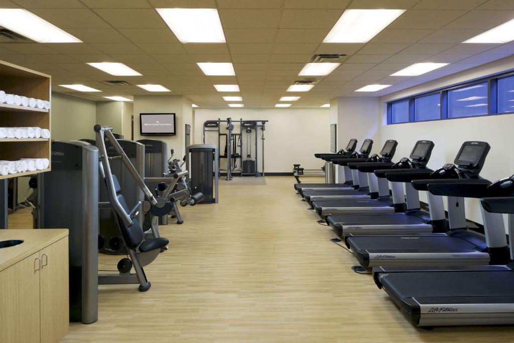 Das Fitnesscenter und&#47;oder die Fitnesseinrichtungen in der Unterkunft Hilton Club Elara Las Vegas