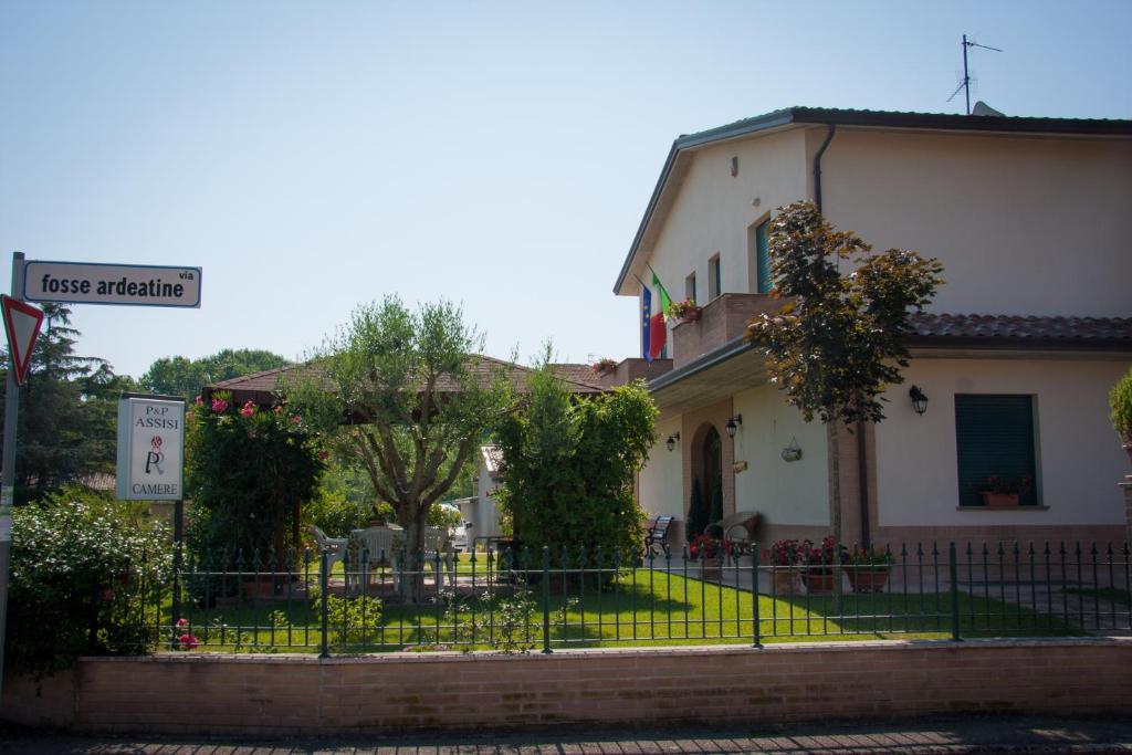 Budova, kde se bed and breakfast nachází