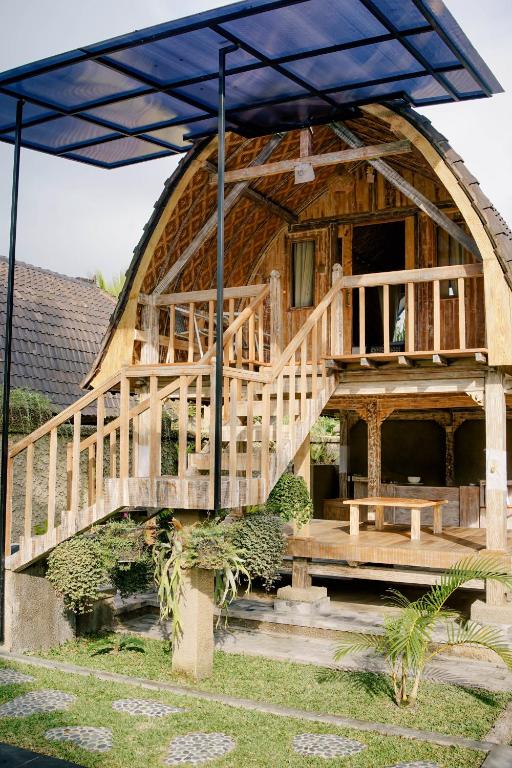 Zahrada ubytování Alvia Joglo House & Private Pool