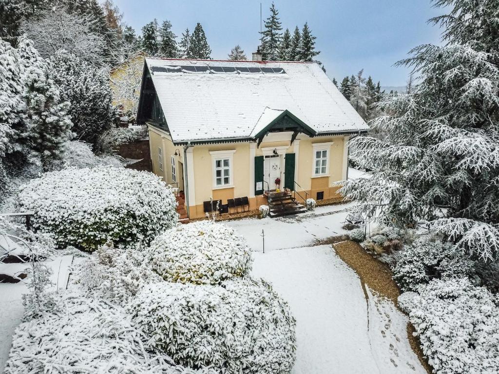 Villa Mimi v zimě