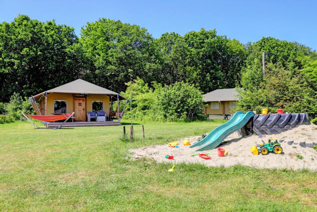 Zahrada ubytování Luxe Lodge Tent
