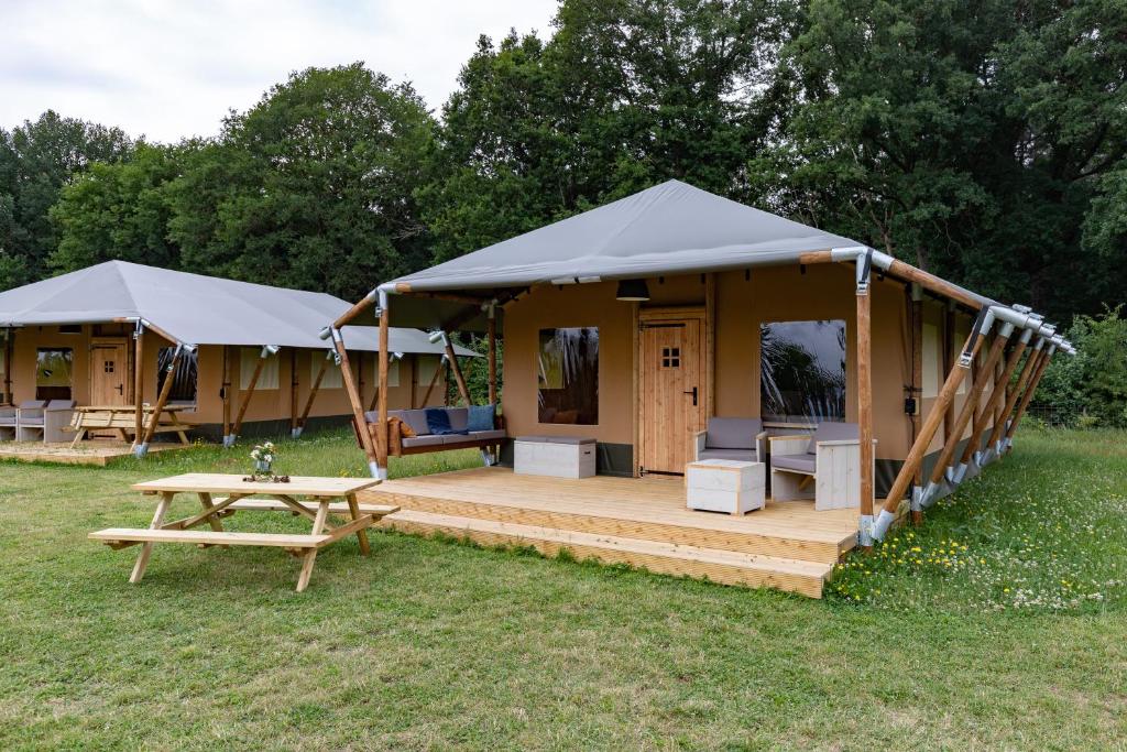 Zahrada ubytování Luxe Lodge Tent
