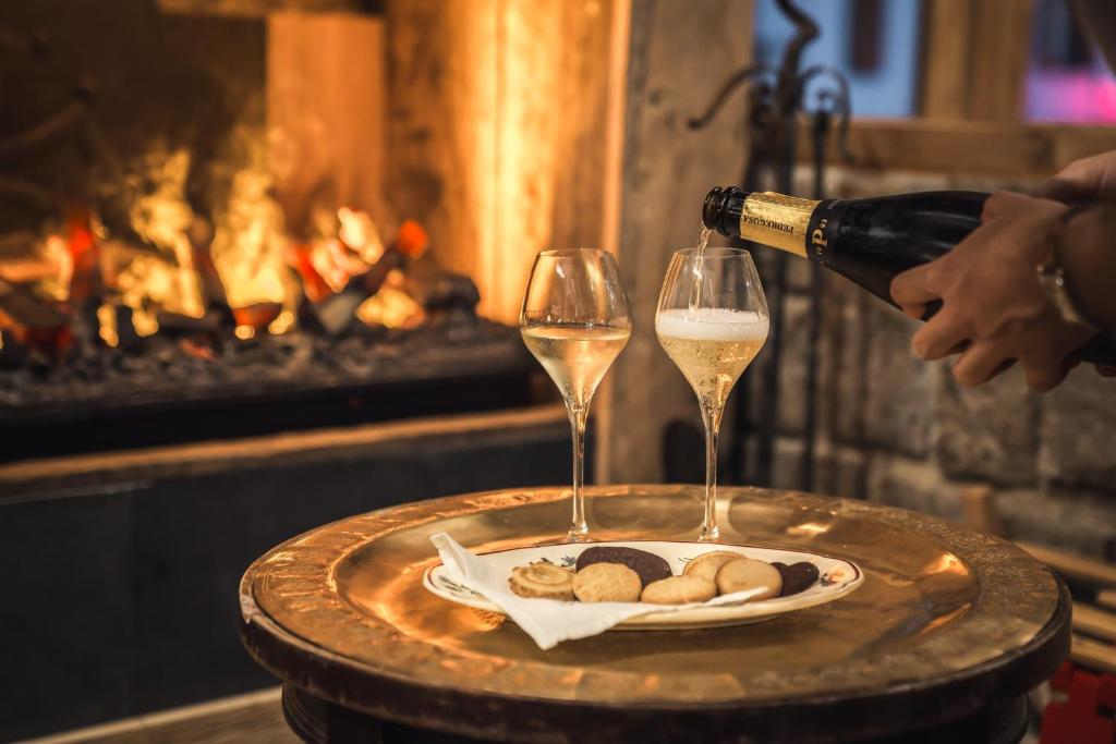 Nápoje v ubytování Hotel Aran La Abuela