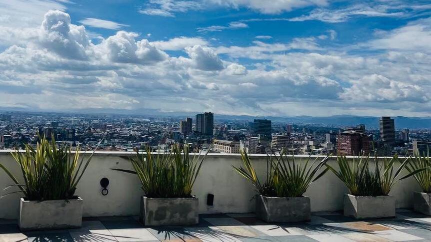 Nespecifikovaný výhled na destinaci Bogotá nebo výhled na město při pohledu z bed and breakfast