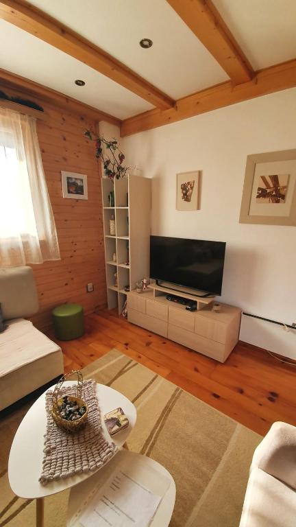 Posezení v ubytování Lodge Breza Lux