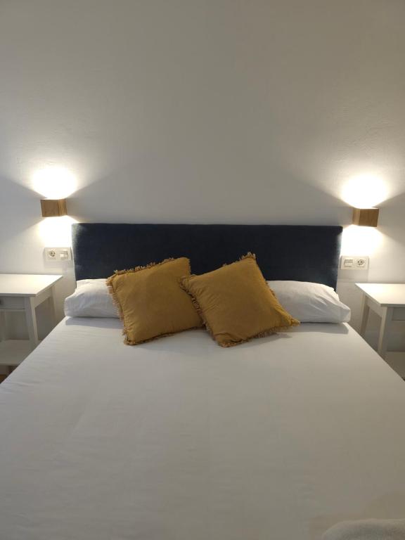 Posteľ alebo postele v izbe v ubytovaní Exclusivo apartamento cerca de la playa
