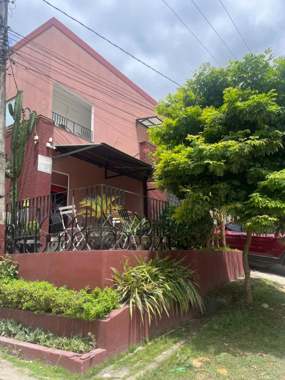 a house with bikes parked in front of it at RESIDENCIAL SOPHIA in Eunápolis