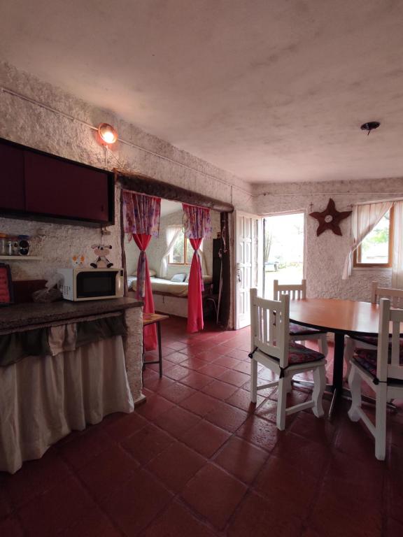 Køkken eller tekøkken på La escondida