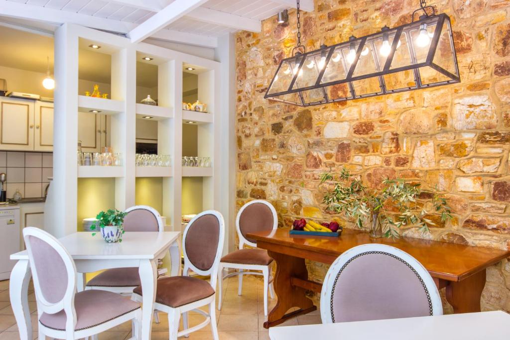 Posezení v ubytování Hotel Galini