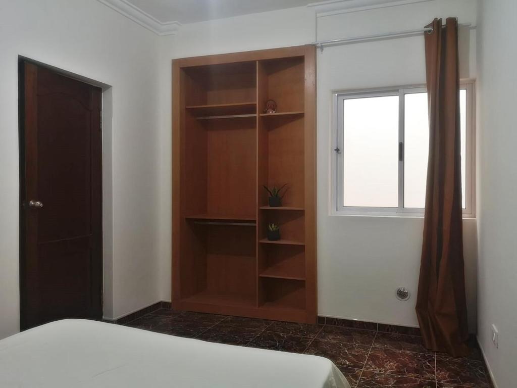 Postel nebo postele na pokoji v ubytování Excelente localización en Praia