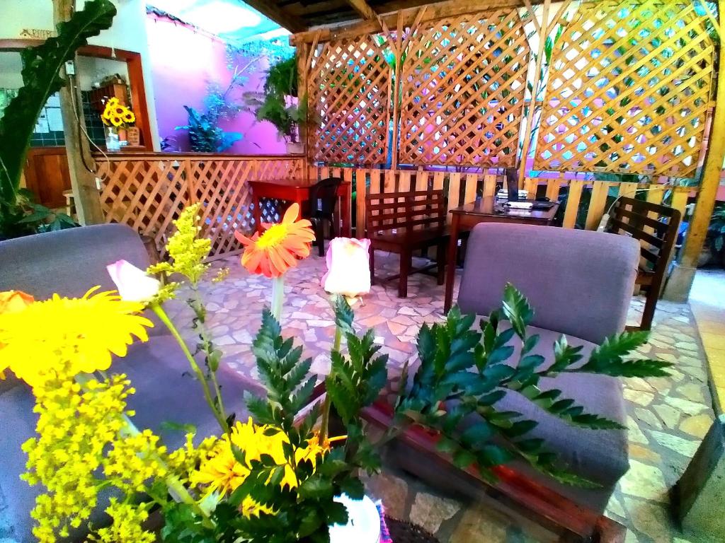 Posezení v ubytování Hotel Rosalila