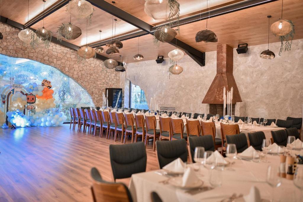 Restaurace v ubytování Flumen Park