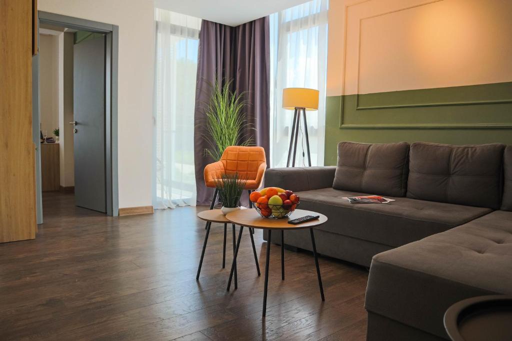 Posezení v ubytování Hotel Dijana