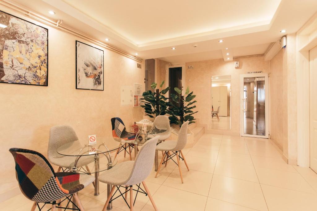 Posezení v ubytování Hotel Dijana