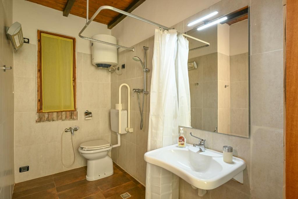 Kúpeľňa v ubytovaní Agriturismo di Sordiglio