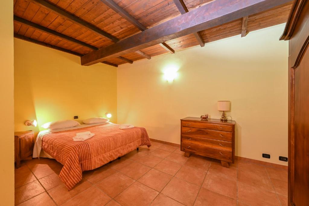 Posteľ alebo postele v izbe v ubytovaní Agriturismo di Sordiglio