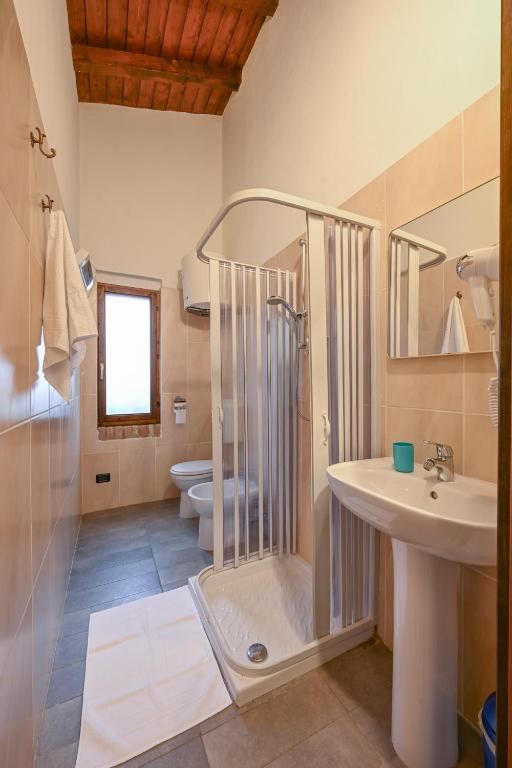 Kúpeľňa v ubytovaní Agriturismo di Sordiglio