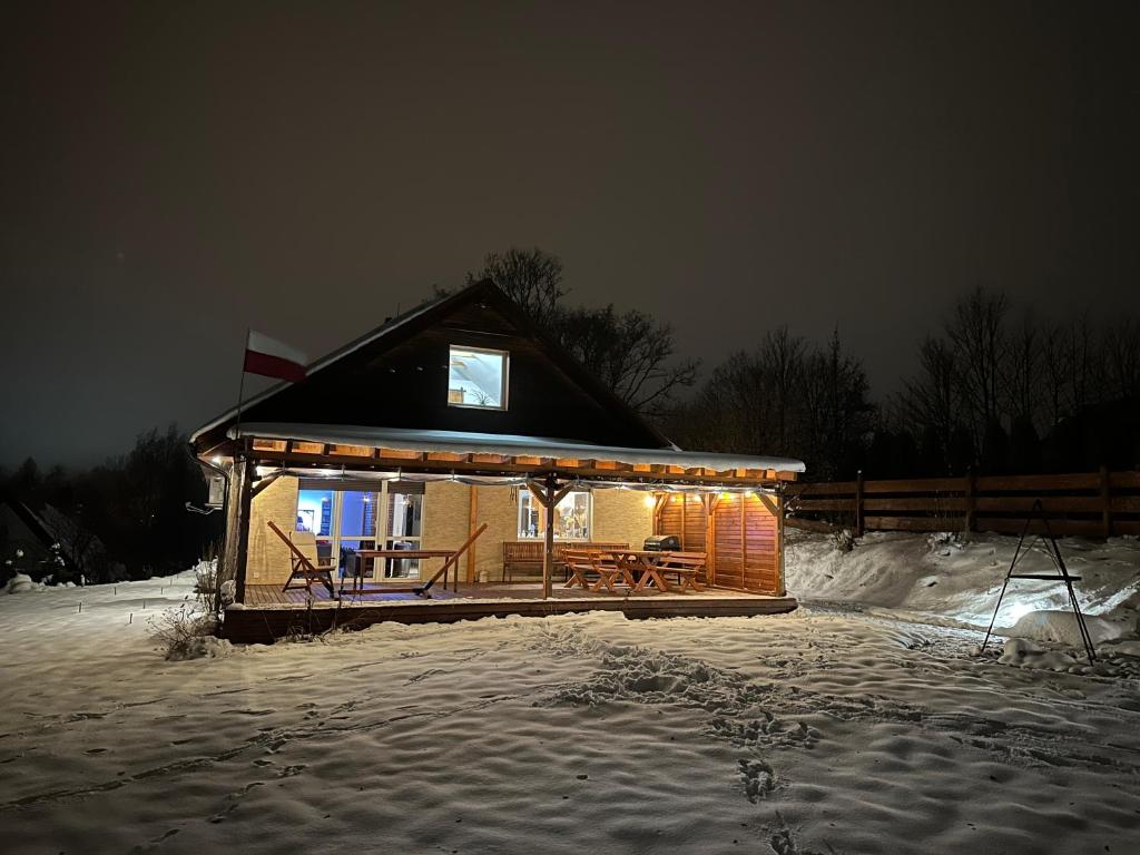 Willa Bukówka Dom całoroczny w górach nad jeziorem, Miszkowice