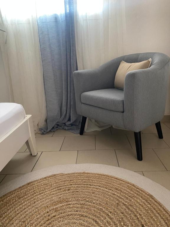 Posezení v ubytování Chez Soul~Etage entier avec vue sur mer