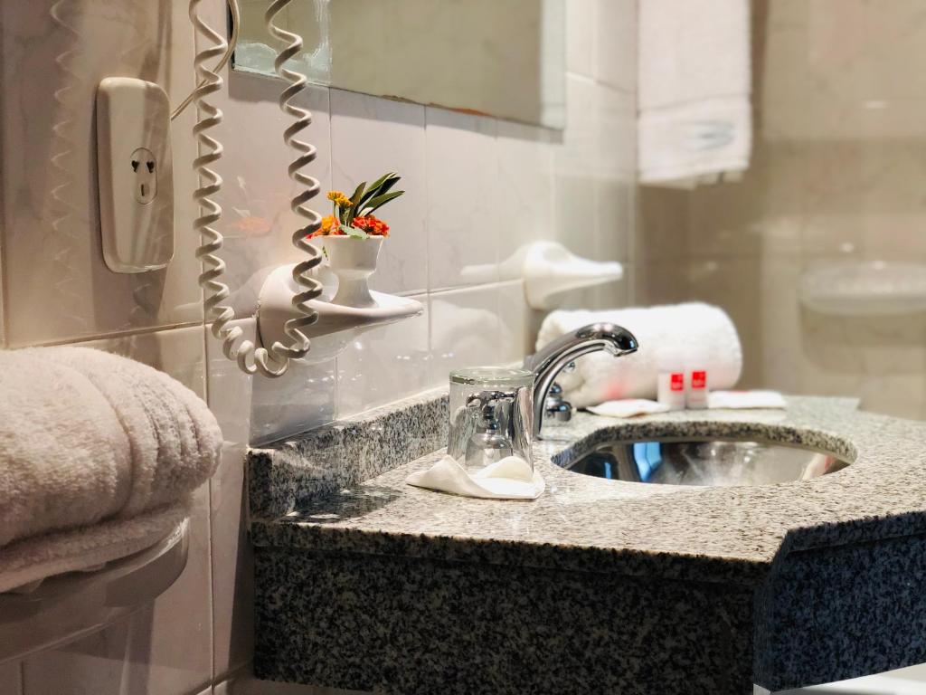 Koupelna v ubytování Villa de Merlo All Inclusive & Spa by MH