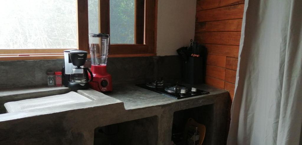 Cucina o angolo cottura di Casa Gaviota