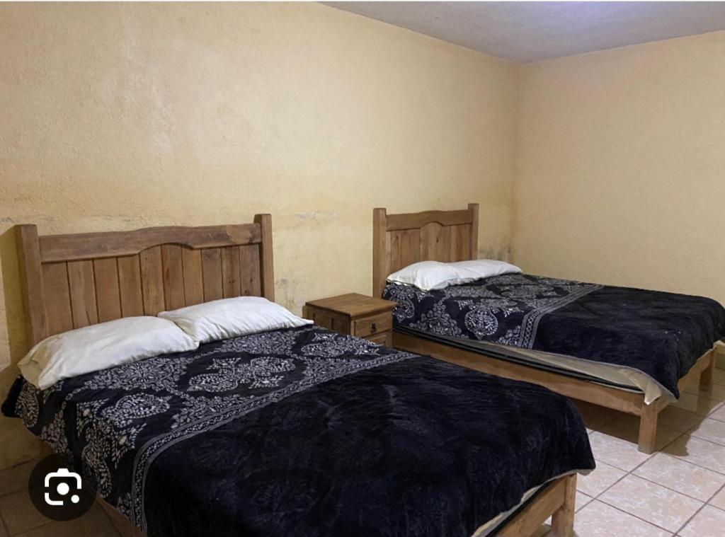 Postel nebo postele na pokoji v ubytování Hotel villas la aurora