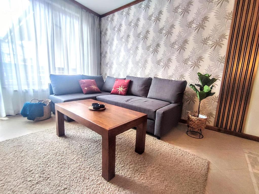 Posezení v ubytování Private 1bedroom apt in SPA Resort - SPA included