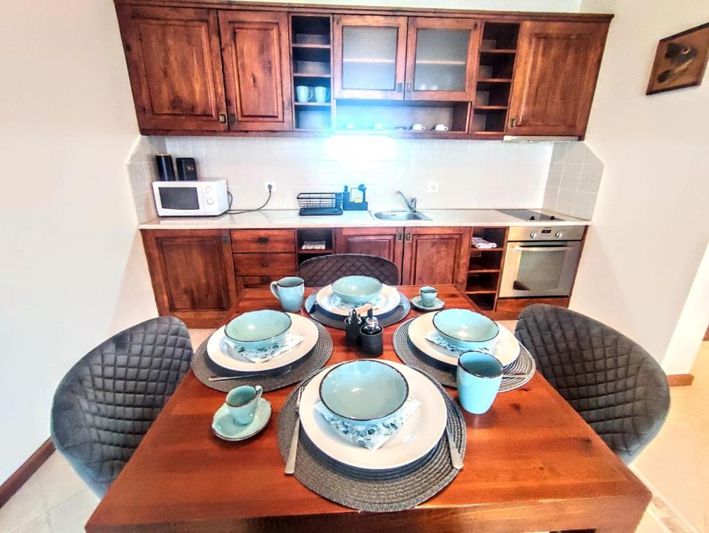 Kuchyň nebo kuchyňský kout v ubytování Private 1bedroom apt in SPA Resort - SPA included