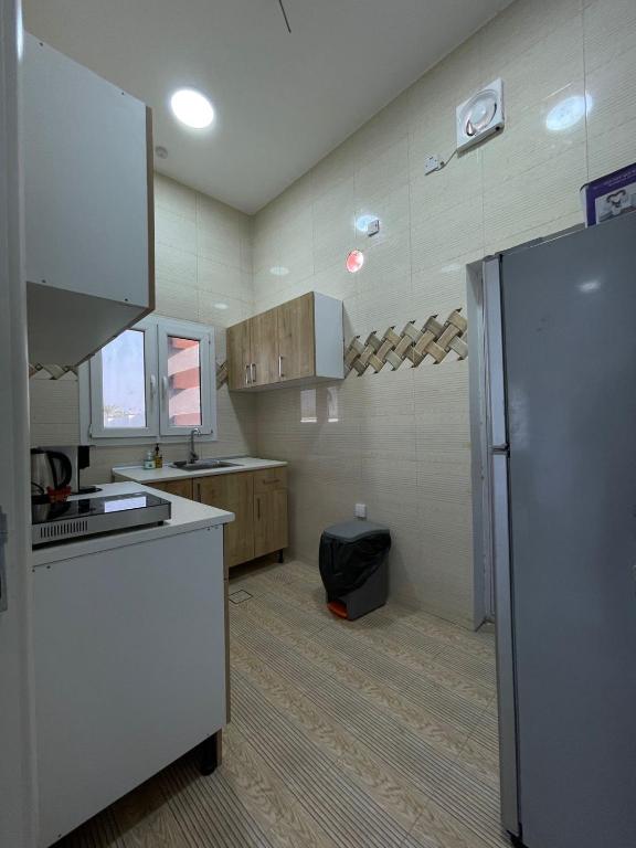Kuchyň nebo kuchyňský kout v ubytování Bareeq Rest House