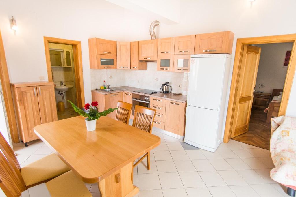 Kuchyňa alebo kuchynka v ubytovaní Apartments Basilea