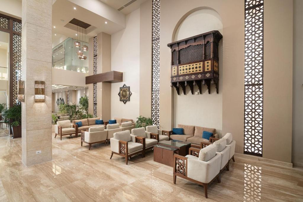 A seating area at Sultan Gardens Resort Sharm El Sheikh - Ultra All Inclusive