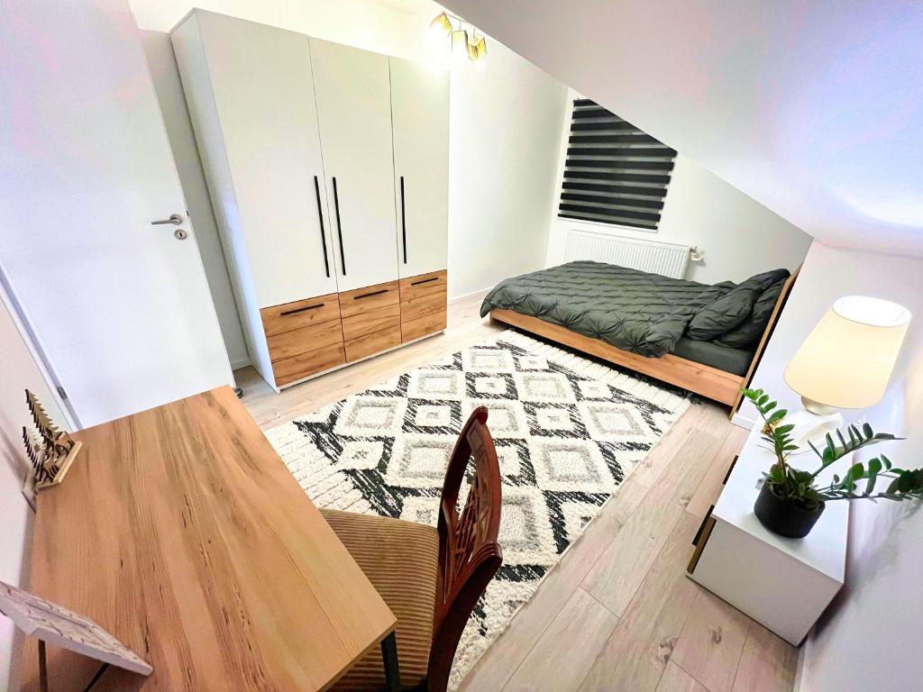 Postel nebo postele na pokoji v ubytování Sal Apart
