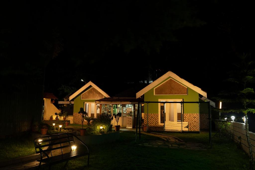 Zahrada ubytování The Green Casa - Families Only